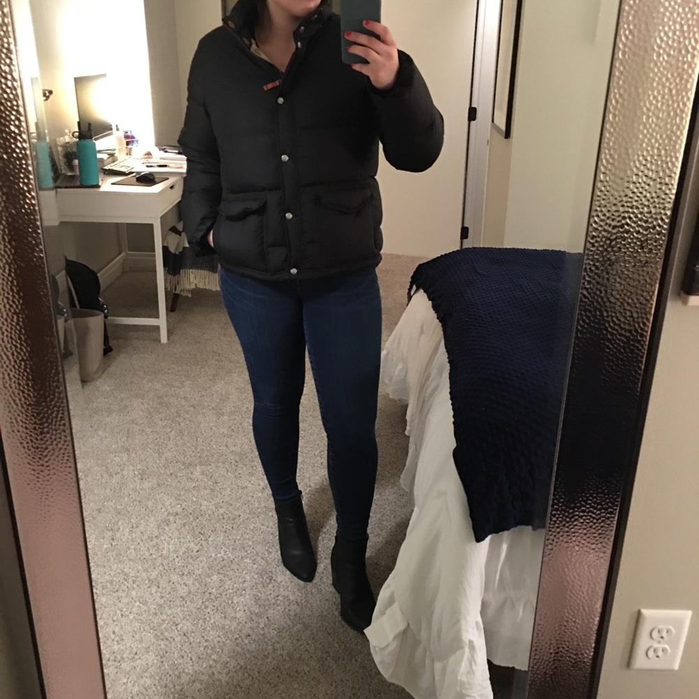 J Crew Puffer Coat